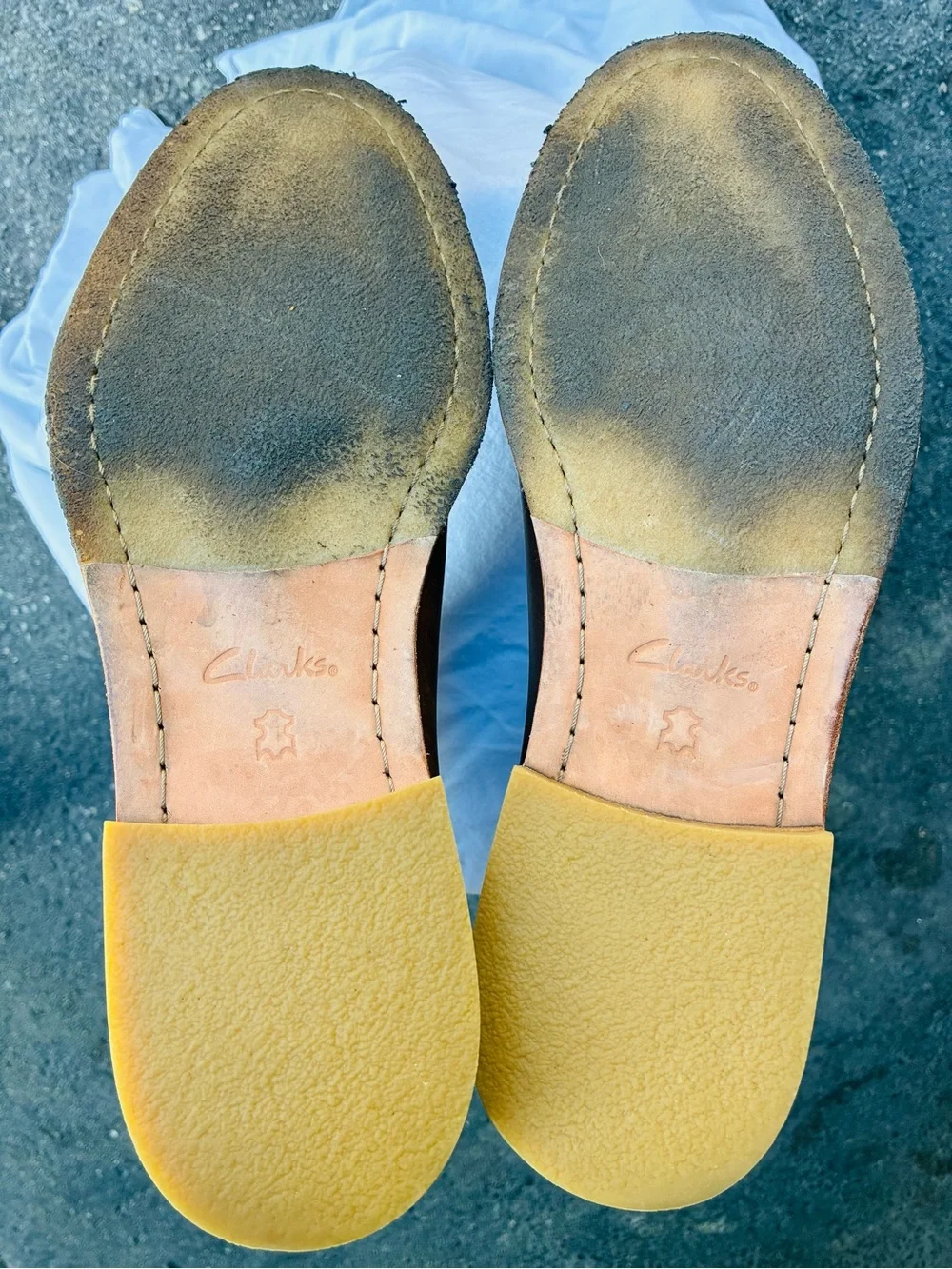Clarks clark‘s brown